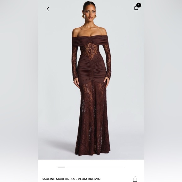 amerie maxi dress chocolate Amerie Maxi Dress